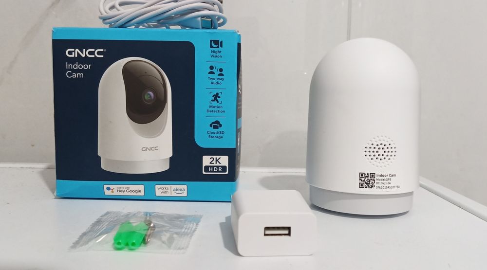 Внутрішня камера безпеки,відеоняня, GNCC P1, Wi Fi 2,4,360°,++