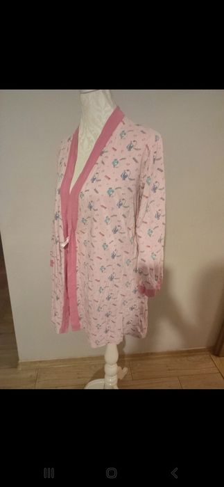 Szlafrok piżama bawełniana rozmiar L