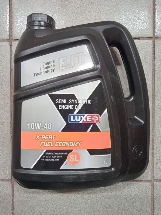 Моторна олива 7Flags, Bars 10w40 і Luxe X-PERT FUEL ECONOMY SL 4л., 1л