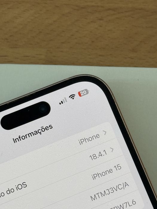 Iphone 15 rosa 128gb desbloqueado(ACEITO RETOMA)