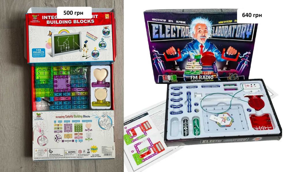 Конструктори для дітей. Мозаїки