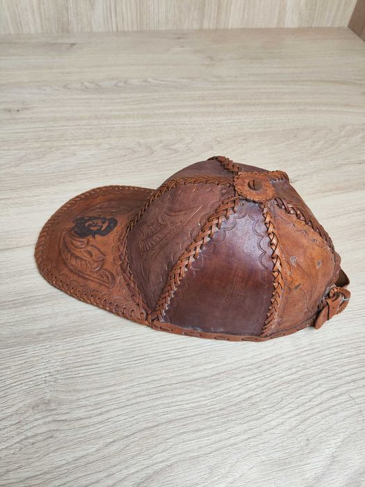 Skórzana czapka z Kuby, strój, przebranie, kostium