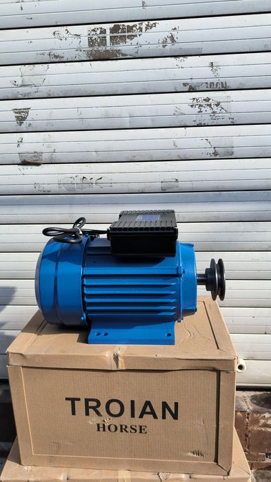 Электродвигатель однофазный, електродвигун однофазний 220в. 3 кВт/1500