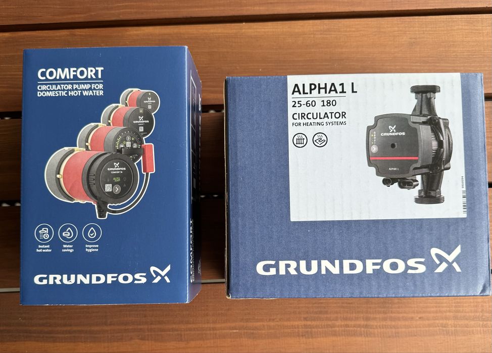 Bombas circuladoras Grundfos