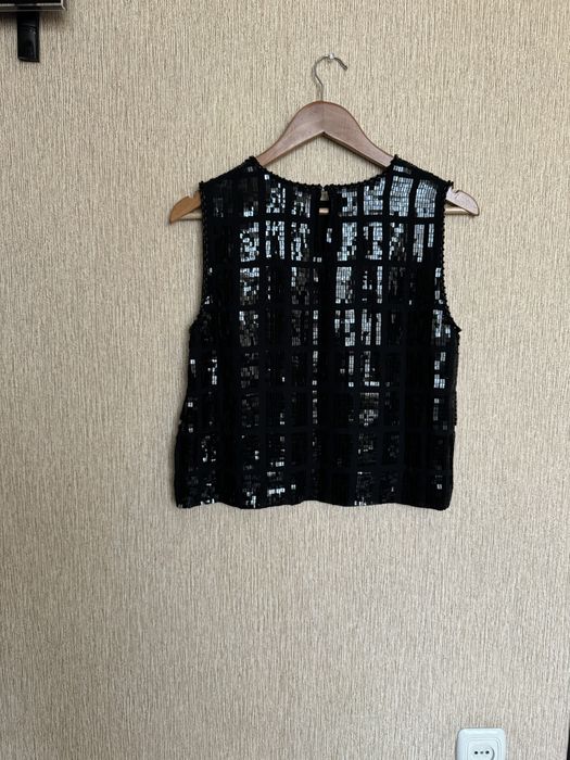 вишуканий топ з натурального шовку MAX MARA з колекції PIANOFORTE,