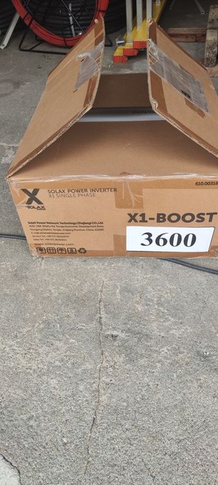 Inversor solax 3.6kw