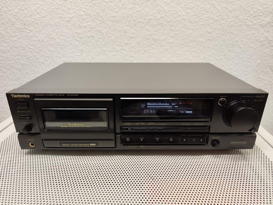 Касетна дека Technics RS-BX606 — Made in Japan, колекційний стан