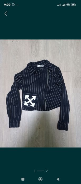 Піджак на замочку для дівчинки.