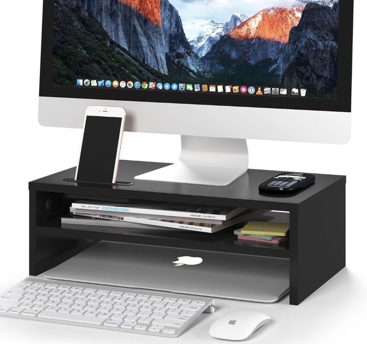 Suporte Monitor Preto
