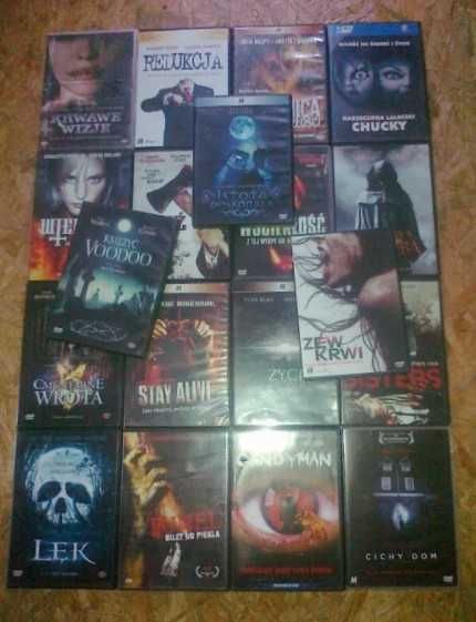 Filmy DVD HORRORY / 18 Filmy - po 8 zł film !