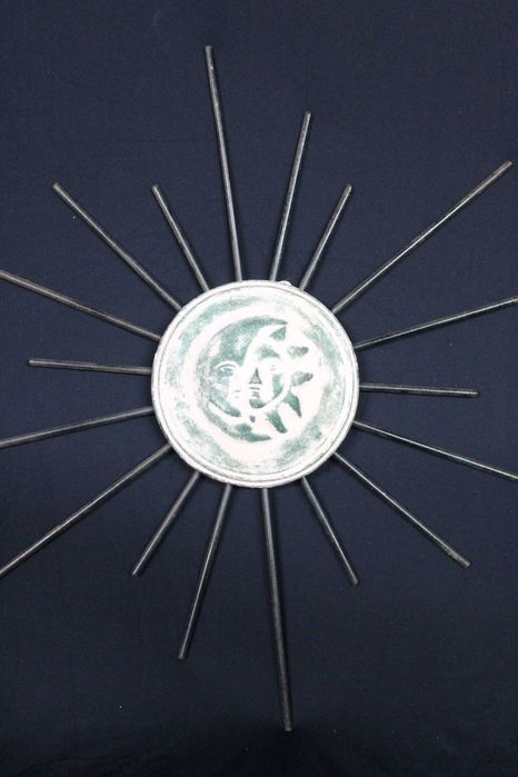 Sol com ferro - Cerâmica e espelho