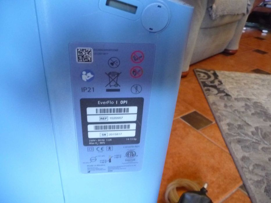 Domowy koncentrator tlenowy Philips Everflo