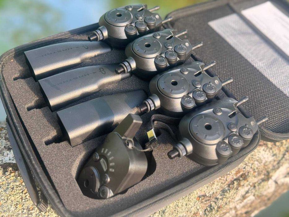 Набір електронних сигналізаторів клювання Carp Pro Hastam 4+1/ Набор сигнализаторов ХАСТАМ