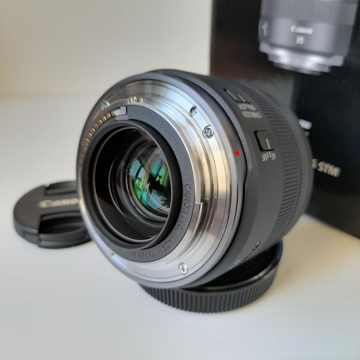 Canon RF 35mm f1.8 Macro IS STM (nova/Set2026)