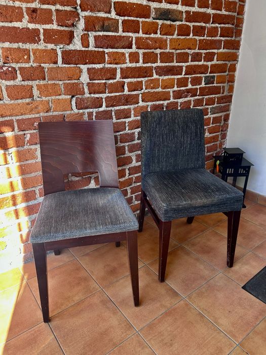 Stoły  80x80 + krzesła