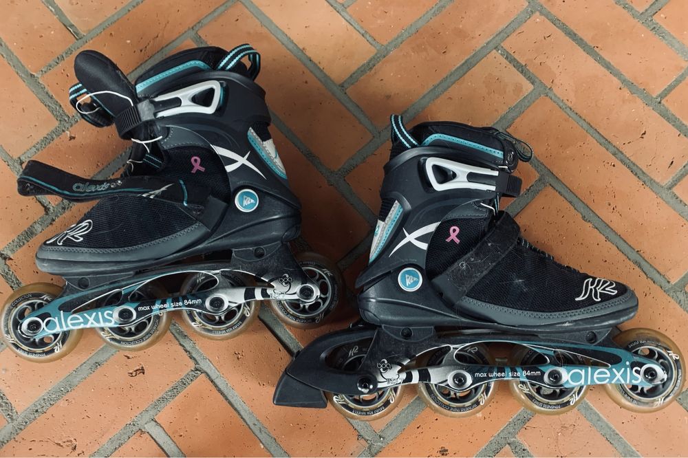 Rolki K2 Alexis + komplet ochraniaczy