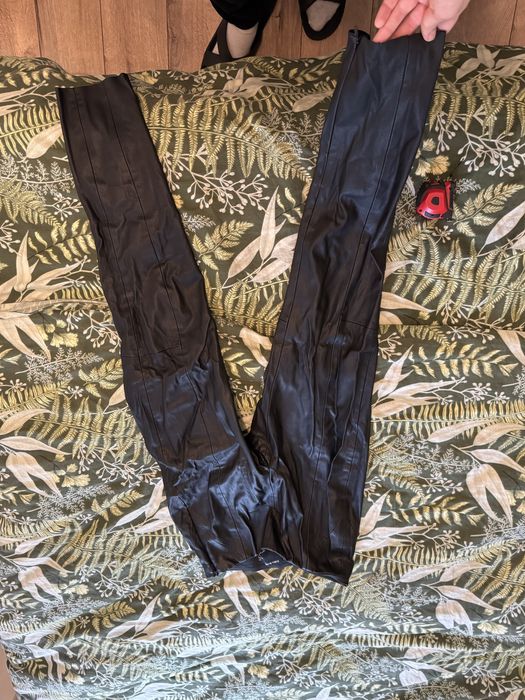 Spodnie skorzane zara xs