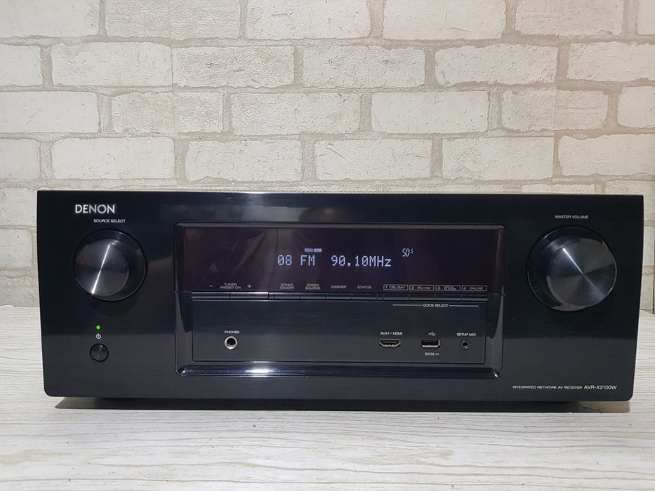 Пульт!7.2 AV ресивер Denon AVR-X2100 WiFi Bluetooth HDMI AirP