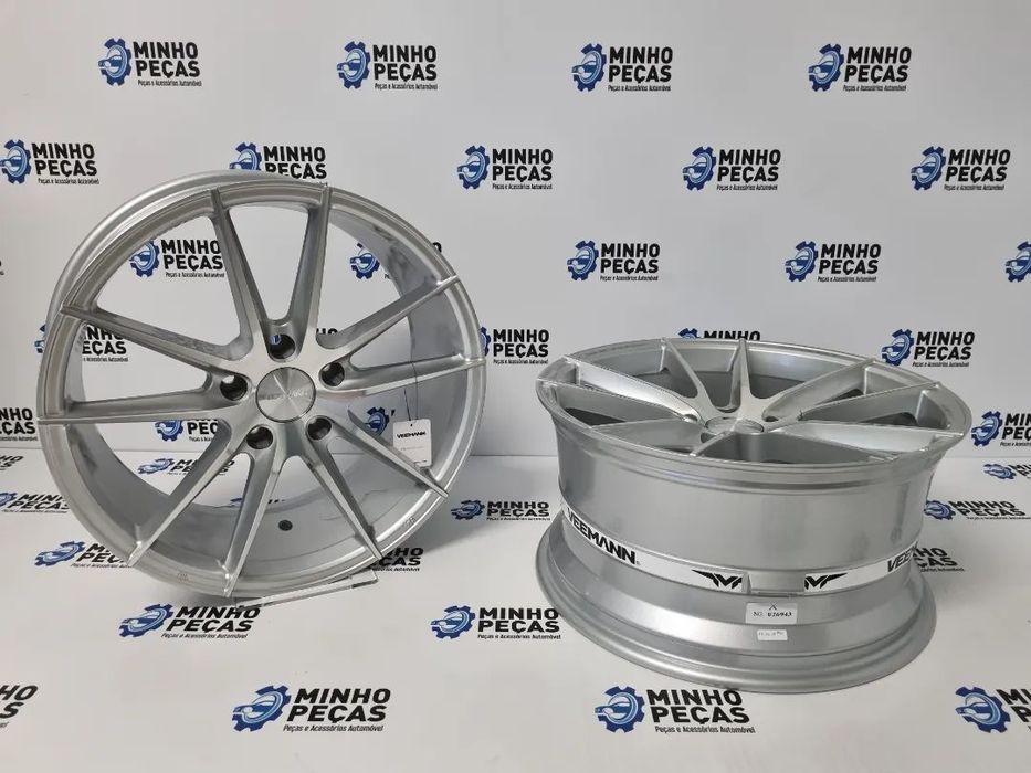 Jantes Veemann (V-FS25) em 18 Silver Machined (5x120)