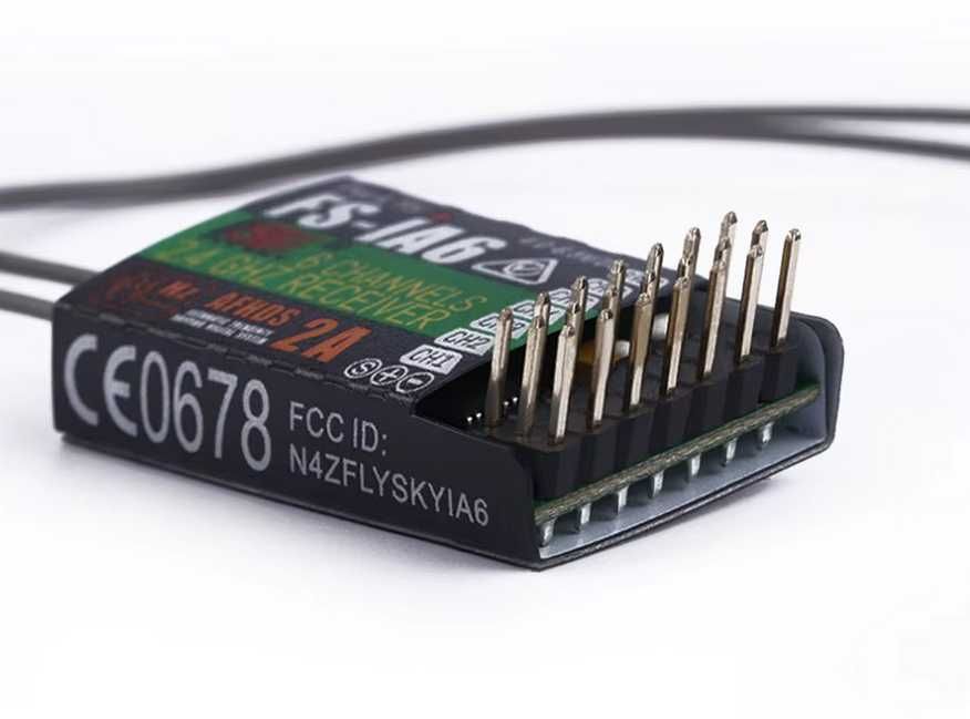 NEW Приёмник Flysky FS-iA6 (6-ти канальный с телеметрией)