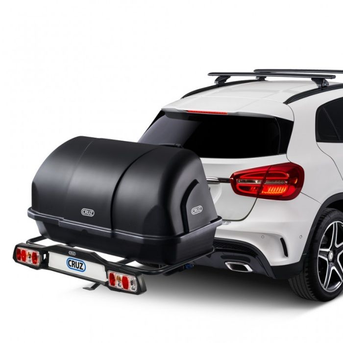 Bagażnik box na platformę na hak Cruz Apex 400l