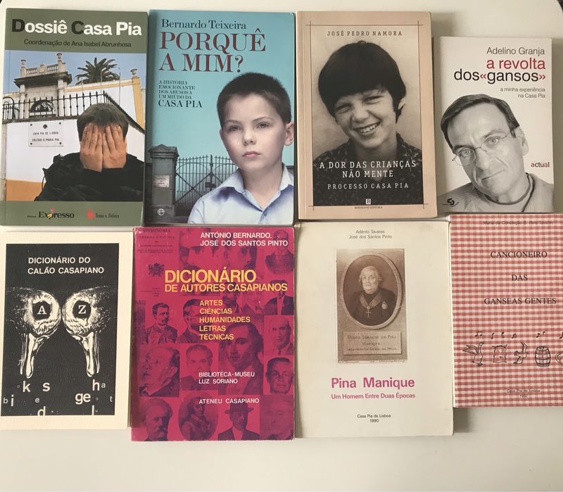 Vendo Lote de livros Casa Pia de Lisboa e Casa Pia Atlético Clube