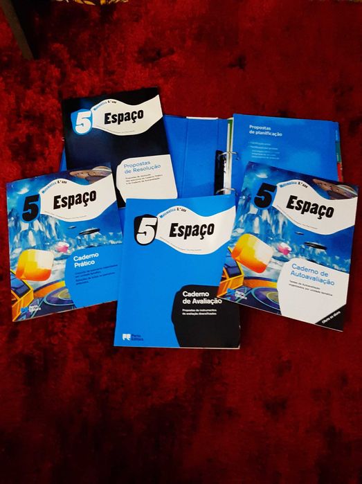 Espaço 5 - Matemática 5.º ano - manuais