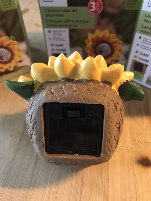 3 Lampadas Solar Led