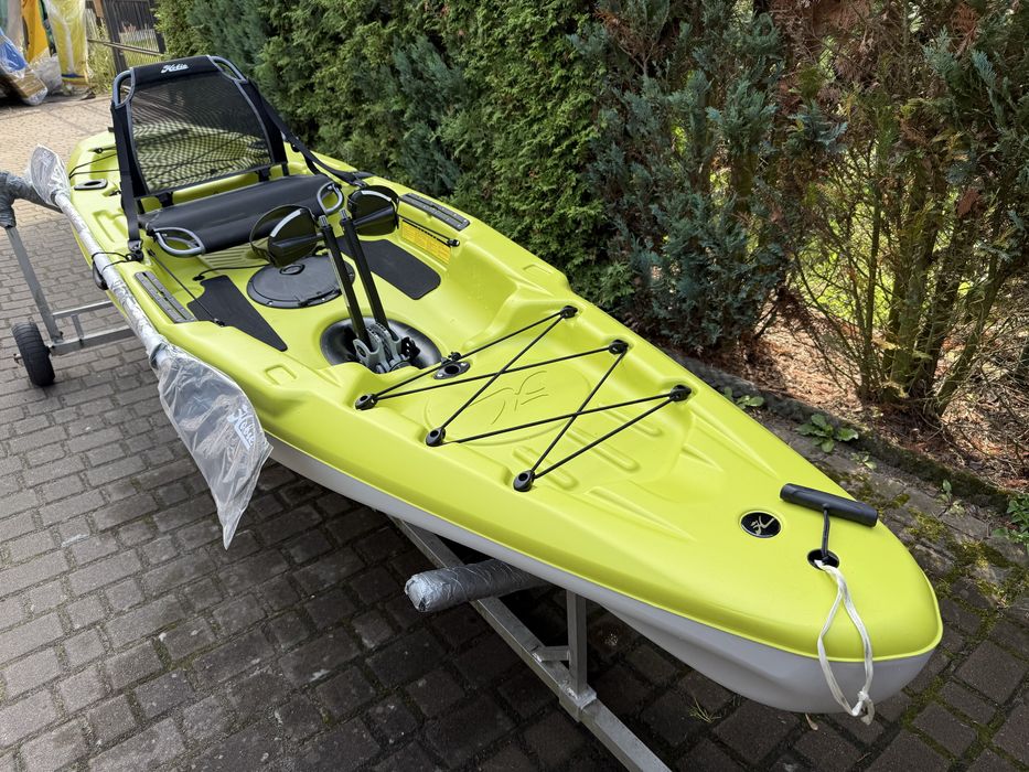 Nowy kajak hobie passport 12.0 z napęd mirage drive płetwy ryby, FV GW