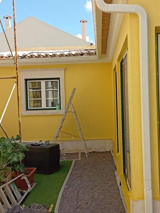 Pintura e remodelação de obras