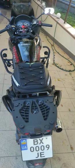 Кофр 37 л мотосумка на багажник мотоциклу сумка для мото мотокофр