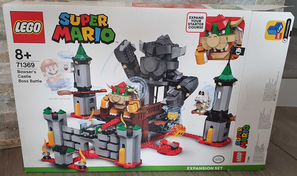 Lego MARIO 71369 - Batalha do Castelo de Bowser