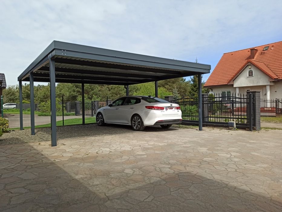 Carport Wiata Garazowa Zadaszenie Tynkowana Grudziadz Olx Pl