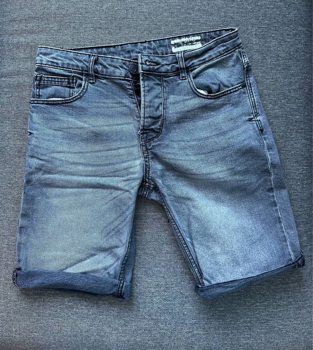 Шорти джинсові чоловічі сірі