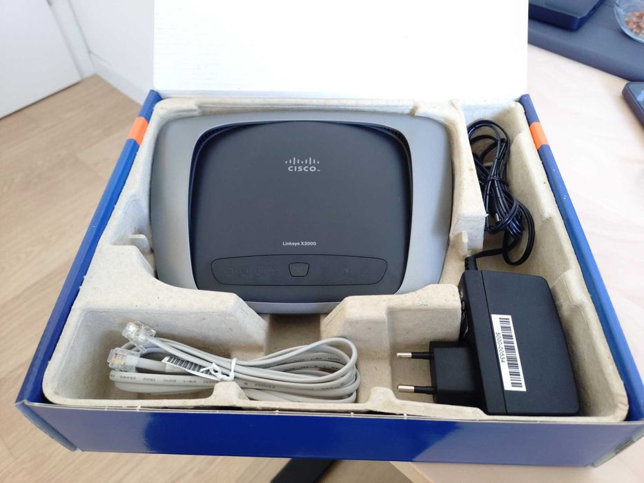 Linksys X3000 ADSL2+ Modem Router