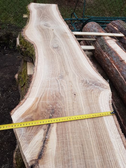 Brusy foszty dębowe orzech włoski monolit dąb deska stół lite drewno