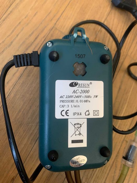 Аквариумный компрессор AIR PUMP FC- 2000