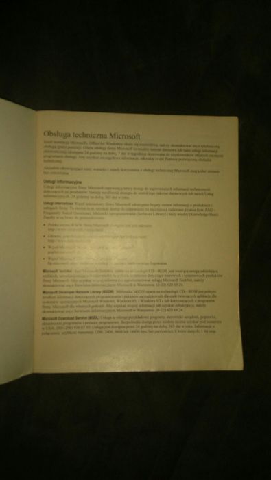 Praca z pakietem Microsoft Office 97