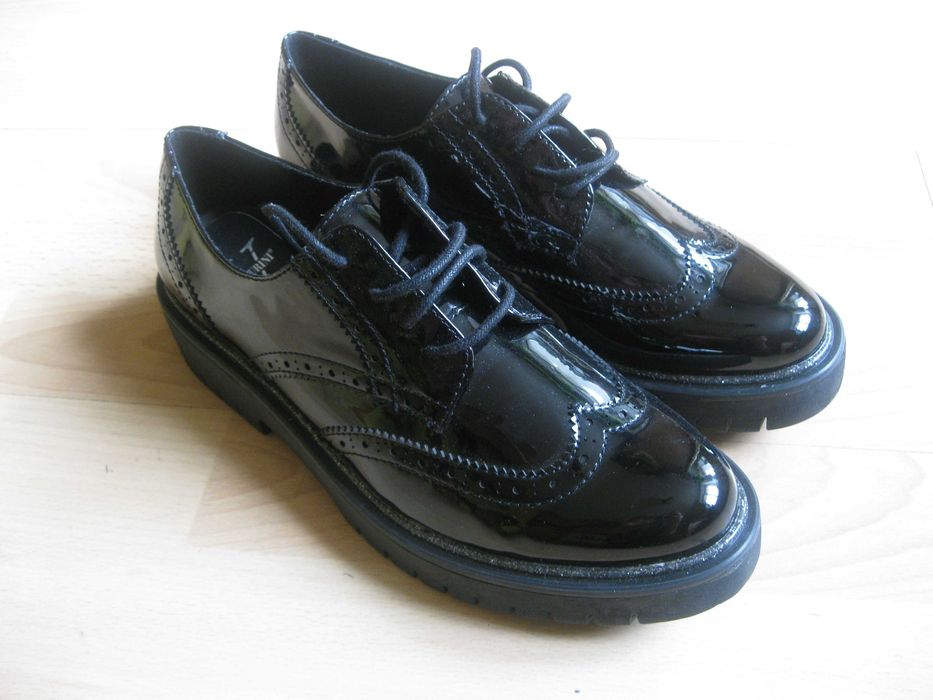 Buty damskie oxfordy VENTURINI MILANO rozm.38(39) NOWE