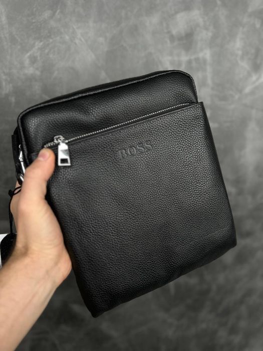 Мужская сумка Hugo Boss Чоловіча сумка через плече хьюго барсетка