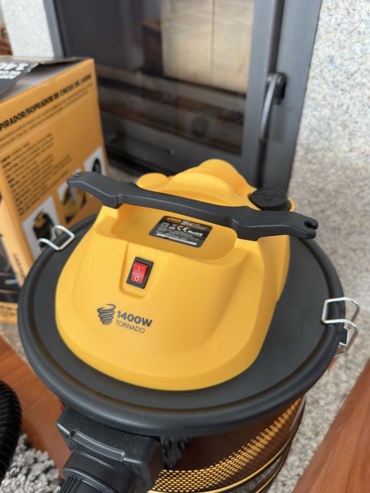 Aspirador de Cinzas 1400W HEPA 18L VITO – Como Novo (Usado 1x)