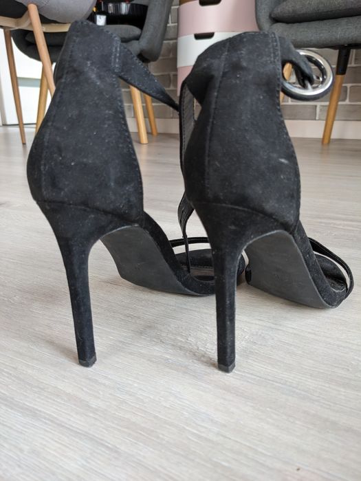 Buty szpilki sandały wieczorowe