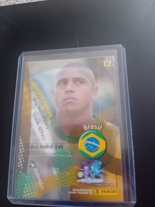 Roberto Carlos Panini World Cup 2002