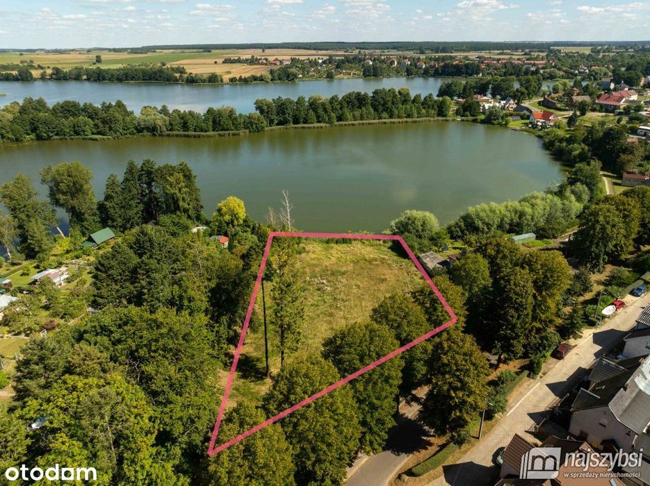 Lipiany - wyjątkowa działka inwestycyjna - jezioro
