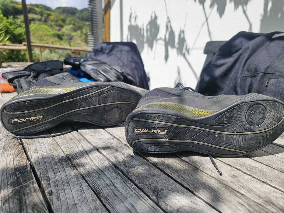 botas de motociclista Formy dry tex, quase novas, tamanho 40 e 41
