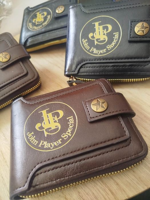 Carteira Porta Moedas Jonh player Special em couro