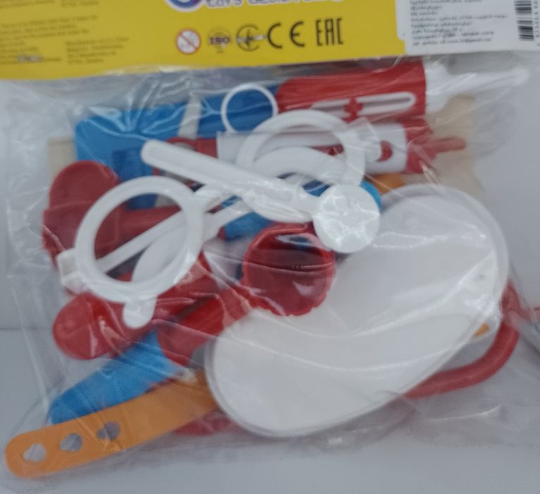 Медицинский набор, детский, игрушка.