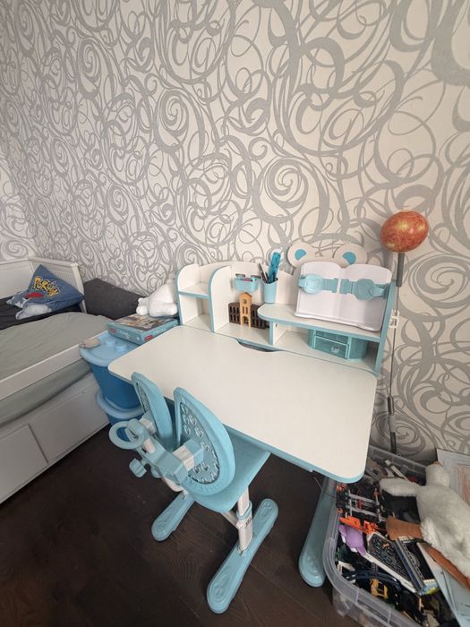 Стіл Комплект парта + стільчик "Evo-Kids BD-29 Panda XL" Mealux