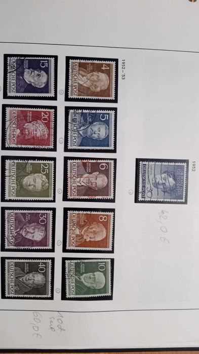 Sprzedam znaczki z Berlina Zachodniego