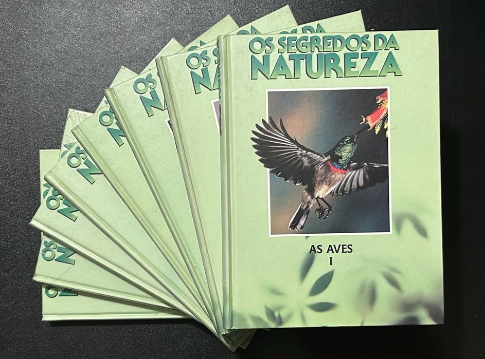Conjunto de 8 Enciclopedias: Os Segredos da Natureza